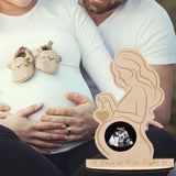 Darrahopens Home & Garden > Decor > Picture Frames Memorial Photo Frame - Baby Ultrasound Memorial Frame - Newborn Memorial Stand - Style B