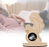Darrahopens Home & Garden > Decor > Picture Frames Memorial Photo Frame - Baby Ultrasound Memorial Frame - Newborn Memorial Stand - Style B
