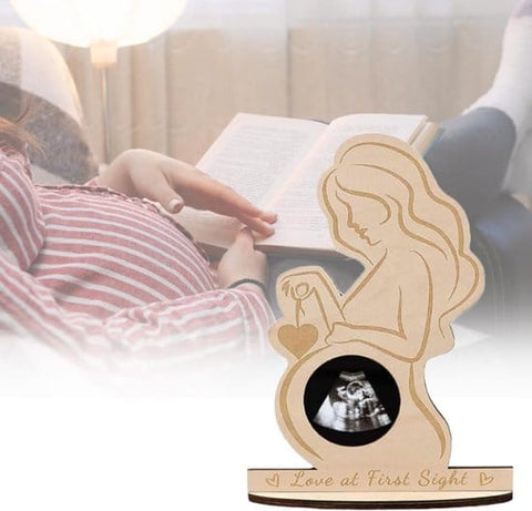 Darrahopens Home & Garden > Decor > Picture Frames Memorial Photo Frame - Baby Ultrasound Memorial Frame - Newborn Memorial Stand - Style B