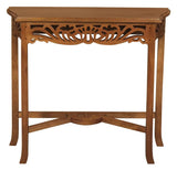 Darrahopens Home & Garden > Decor Sierra Carved Sofa Table (Light Pecan)