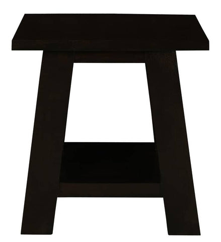 Darrahopens Home & Garden > Decor Tokyo Solid Mahogany Timber Lamp Table (Chocolate)