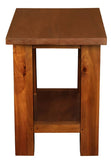 Darrahopens Home & Garden > Decor Tokyo Solid Mahogany Timber Lamp Table (Light Pecan)