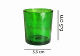 Darrahopens Home & Garden > Decor > Vases & Table Decor 10 Pack Green Glass Votive Candle Holders Table Centreoieces  Xmas Wedding Anniversary Event Recption Party Function or Home Decor