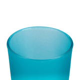 Darrahopens Home & Garden > Decor > Vases & Table Decor 10 Pack Turquoise Frosted Glass Votive Tealight Candle Holders House Party Cenrepiece Xmas Wedding Decor Glass Candlestick Party Decorations Bridal Baby Shower Event