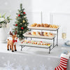 Darrahopens Home & Garden > Decor > Vases & Table Decor 3 Tier Porcelain Serving Tray, 14 in In Australia - Darrahopens