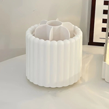 Darrahopens Home & Garden > Decor > Vases & Table Decor 360-degree rotating makeup brush organizer, polished plastic material, no assembly required, no odor - makeup display case.PINK