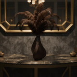 Darrahopens Home & Garden > Decor > Vases & Table Decor 3D-printed sculpture of a contemplative vase,black