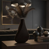 Darrahopens Home & Garden > Decor > Vases & Table Decor 3D-printed sculpture of a contemplative vase,black