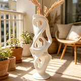 Darrahopens Home & Garden > Decor > Vases & Table Decor 3D-printed vases: Unique and personalized items to decorate dining tables. White.