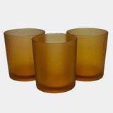 Darrahopens Home & Garden > Decor > Vases & Table Decor 40 Pack Brown Frosted Glass Votive Tealight Candle Holders House Party Cenrepiece Xmas Wedding Decor Glass Candlestick Party Decorations Bridal Valentines Event
