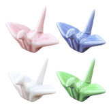 Darrahopens Home & Garden > Decor > Vases & Table Decor 4pcs Ceramic Chopsticks Stand Set Decorative Ornaments for Home and Kitchen