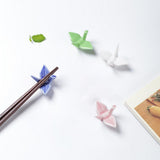 Darrahopens Home & Garden > Decor > Vases & Table Decor 4pcs Ceramic Chopsticks Stand Set Decorative Ornaments for Home and Kitchen