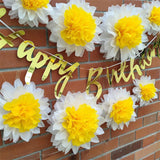 Darrahopens Home & Garden > Decor > Vases & Table Decor 8PCS Sunflower Daisy Paper Flowers 20cm/30cm Wall Hanging Party Room Decoration