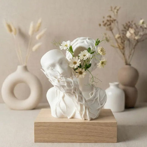Darrahopens Home & Garden > Decor > Vases & Table Decor A 3D-printed vase shaped like a goddess of nature. Let go of pretense. Stay in nature.