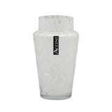 Darrahopens Home & Garden > Decor > Vases & Table Decor bulk 6 White Speckle Tapered Vase 21cm