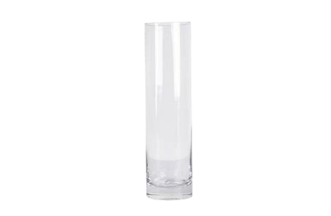 Darrahopens Home & Garden > Decor > Vases & Table Decor Clear Cylinder Flower Vase, 40 cm Glass Vase for Floral Arrangements