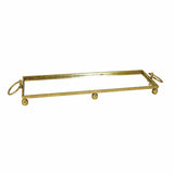 Darrahopens Home & Garden > Decor > Vases & Table Decor Eliza Mirror Tray with Handles - Large - Gold