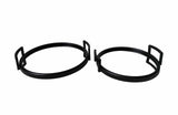 Darrahopens Home & Garden > Decor > Vases & Table Decor Eliza Round Tray - Set of 2 - Black