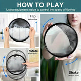 Darrahopens Home & Garden > Decor > Vases & Table Decor Flowing Sand Art: Adjustable Speed, New Scenery with Every Turn, Calming and Pleasing to the Eye(BLACK)