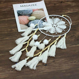 Darrahopens Home & Garden > Decor > Vases & Table Decor Handmade Dream Catcher Natural Macrame Hairball Art Wall Hanging Room Home Decor