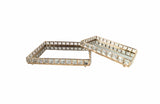 Darrahopens Home & Garden > Decor > Vases & Table Decor Katie Tray - Rectangle - Set of 2 - Gold