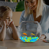Darrahopens Home & Garden > Decor > Vases & Table Decor Luminous Stars Set 100PCS Fluorescent Five Pointed Plastic Stars DIY Decor