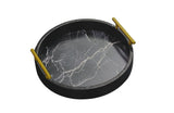 Darrahopens Home & Garden > Decor > Vases & Table Decor Maison Round Tray - Large - Black