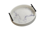 Darrahopens Home & Garden > Decor > Vases & Table Decor Maison Round Tray - Large - White