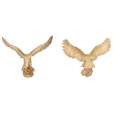 Darrahopens Home & Garden > Decor > Vases & Table Decor Majestic Eagle Statue Eagle Sculpture Tall Eagle On Rocks Statue Resin Ornament for TV Cabinet Wine Cabinet Office Decor Large In Australia - Darrahopens