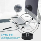 Darrahopens Home & Garden > Decor > Vases & Table Decor Newton's Cradle, an artistic craft piece for both home and office – a perpetual motion desktop ornament (requires 4 AA batteries to operate / batteries not included).