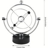 Darrahopens Home & Garden > Decor > Vases & Table Decor Newton's Cradle, an artistic craft piece for both home and office – a perpetual motion desktop ornament (requires 4 AA batteries to operate / batteries not included).
