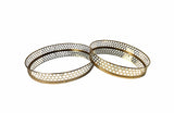 Darrahopens Home & Garden > Decor > Vases & Table Decor Nina Tray - Round - Set of 2 - Gold