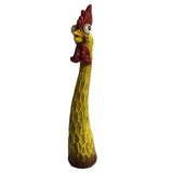 Darrahopens Home & Garden > Decor > Vases & Table Decor Outdoor Garden Decor Chicken Resin Animal Statues, Fun Lawn Ornaments for Farmhouse or Microlandscape Design, Weatherproof & Durable