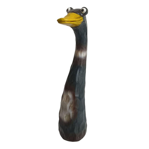 Darrahopens Home & Garden > Decor > Vases & Table Decor Outdoor Garden Decor Duck Resin Animal Statues, Fun Lawn Ornaments for Farmhouse or Microlandscape Design, Weatherproof & Durable