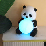 Darrahopens Home & Garden > Decor > Vases & Table Decor Panda Serving Tray Keys Wallets Fruit Holder Storage Ornament Home Office Table Decor Sculpture Panda Fruit Basket In Australia - Darrahopens