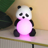 Darrahopens Home & Garden > Decor > Vases & Table Decor Panda Serving Tray Keys Wallets Fruit Holder Storage Ornament Home Office Table Decor Sculpture Panda Fruit Basket In Australia - Darrahopens
