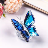Darrahopens Home & Garden > Decor > Vases & Table Decor purple fantasy**"Crystal Wing Radiance" | 5.5cm Gradient Crystal Butterfly Sculpture — Poetry Captured in a Moment, an Eternal Gift Illuminating Space and Heart**