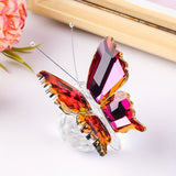 Darrahopens Home & Garden > Decor > Vases & Table Decor purple fantasy**"Crystal Wing Radiance" | 5.5cm Gradient Crystal Butterfly Sculpture — Poetry Captured in a Moment, an Eternal Gift Illuminating Space and Heart**