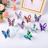 Darrahopens Home & Garden > Decor > Vases & Table Decor purple fantasy**"Crystal Wing Radiance" | 5.5cm Gradient Crystal Butterfly Sculpture — Poetry Captured in a Moment, an Eternal Gift Illuminating Space and Heart**