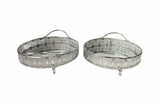 Darrahopens Home & Garden > Decor > Vases & Table Decor Tessa Round Tray - Large - Silver