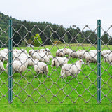 Darrahopens Home & Garden > Decor > Vases & Table Decor VEVOR 3 Feet Fence Post, 10 Pack U-Channel Heavy Duty Metal Fence Posts, Sturdy Steel Fence Stakes for Garden Yard, Lawn, Farms and Outdoor Wire Fencing, Green