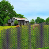 Darrahopens Home & Garden > Decor > Vases & Table Decor VEVOR Bottom Locking Privacy Slats, Single-Wall Vertical Bottom-Locking Slats for Chain-Link Fence, High-Density HDPE Chain Link Slats Ideally Fit 1.8 m High Fence for Garden Farm Sports Field(Black)
