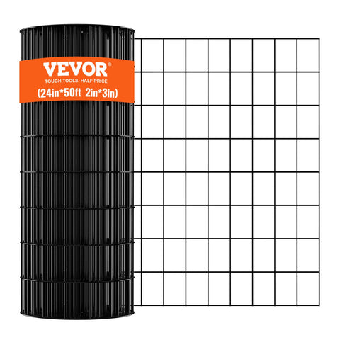Darrahopens Home & Garden > Decor > Vases & Table Decor VEVOR Hardware Cloth, 24'' x 50' Galvanized Wire Mesh Roll, 16 Gauge Chicken Wire Fence Roll, Vinyl Coating Metal Wire Mesh for Chicken Coop Barrier, Rabbit Snake Fences, Poultry Enclosures