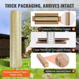 Darrahopens Home & Garden > Decor > Vases & Table Decor VEVOR Hardware Cloth, 36'' x 50' Galvanized Wire Mesh Roll, 19 Gauge Chicken Wire Fence Roll, Vinyl Coating Metal Wire Mesh for Chicken Coop Barrier, Rabbit Snake Fences, Poultry Enclosures