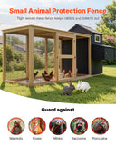 Darrahopens Home & Garden > Decor > Vases & Table Decor VEVOR Hardware Cloth 61cm x 15.2m, 1/2 in 19 Gauge Galvanized Wire Mesh Roll, Weather-Resistant Vinyl Coated Chicken Wire Fencing, Heavy Duty Welded Garden Plant Fencing for Rabbit Cage Snake Fence