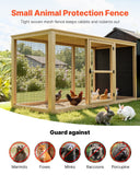 Darrahopens Home & Garden > Decor > Vases & Table Decor VEVOR Hardware Cloth 61cm x 7.62m, 2 x 3 in Mesh 16 Gauge Galvanized Wire Mesh Roll, Weather-Resistant Vinyl Coated Chicken Wire Fencing, Heavy Duty Welded Garden Plant Fencing for Rabbit Cage Snake