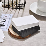 Darrahopens Home & Garden > Decor > Vases & Table Decor White 4 Pack Blank Cardstock DIY Flashcards Message Notes 90mm x 55mm Business Card Size for Study and Crafts 200 Pieces