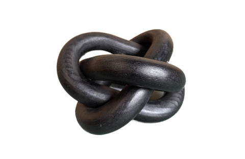 Darrahopens Home & Garden > Decor > Vases & Table Decor Wooden Knot Link Décor - White