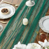 Darrahopens Home & Garden > Decor > Vases & Table Decor Yellow Table Veil with White Pearls - Silky Gauze 30x120 Inches - For Weddings, Parties & Table Decorations