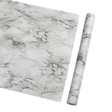 Darrahopens Home & Garden > Decor > Wallpaper 10M Marble Self-Adhesive PVC Wall Sticker Wallpaper Decor - White Marble-B